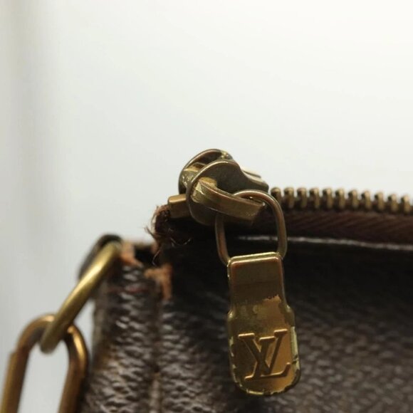 LOUIS VUITTON Monogram Pochette Accessoires Pouch M51980 LV Auth 138169 - Picture 13 of 16